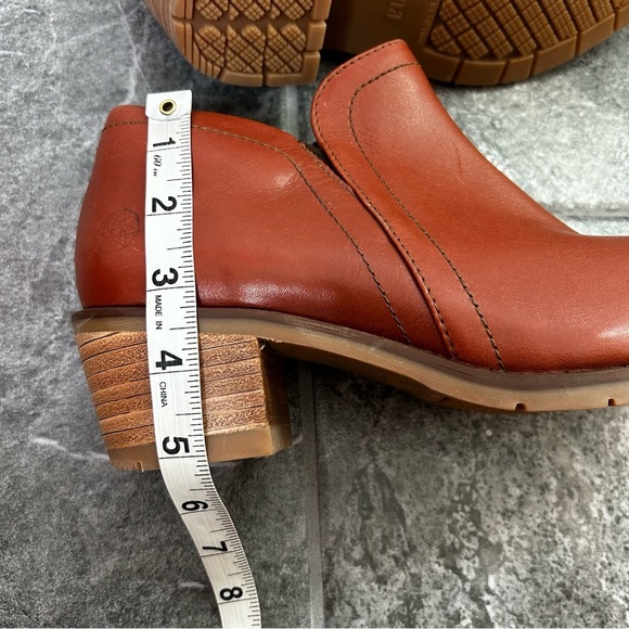 Xena Brown Leather Gravity Ankle Boots Workwear Steel Toe Size 8.5 - Picture 8 of 15